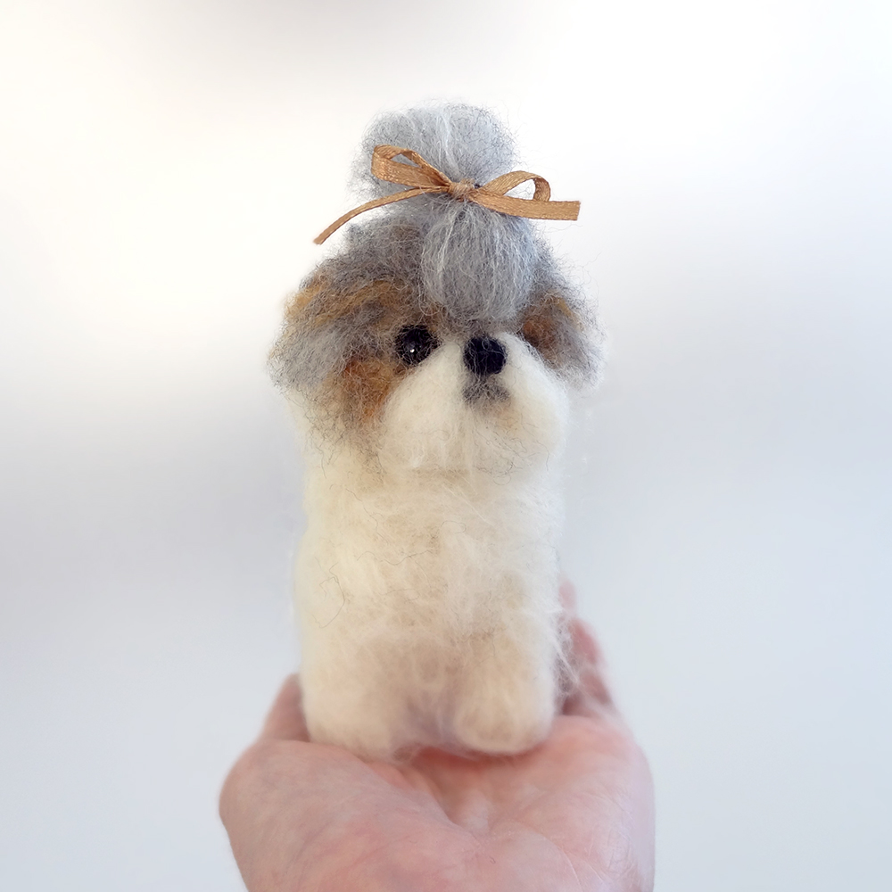 cachorros shih tzu miniatura shih tzu miniatura de cachorro felt lullaby elo7 cachorros shih tzu miniatura shih tzu miniatura de cachorro felt lullaby elo7