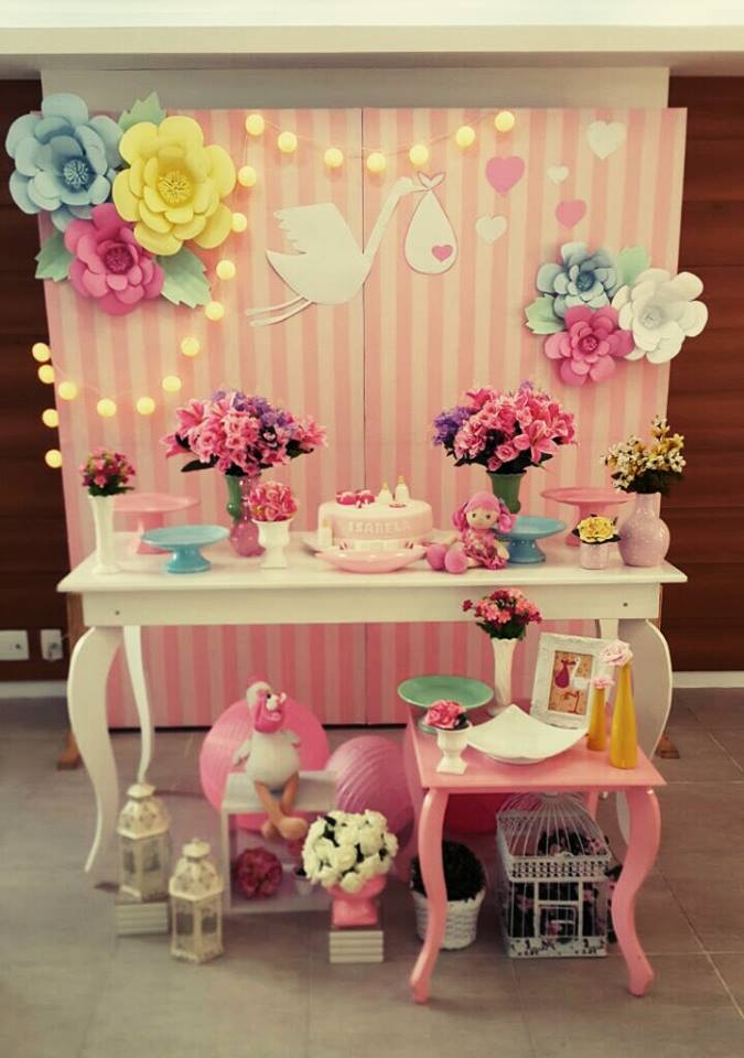 Aluguel Decoraç u00e3o Chá de Beb u00ea Cegonha Danielle Nicolau Araujo Elo7 -> Decoração Cha De Bebe Com Papel Crepom Aluguel Decoraç u00e3o Chá de Beb u00ea Cegonha Danielle Nicolau Araujo Elo7 -> Decoração Cha De Bebe Com Papel Crepom