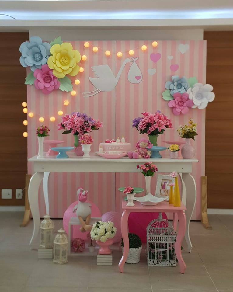 Aluguel Decoraç u00e3o Chá de Beb u00ea Cegonha Danielle Nicolau Araujo Elo7 -> Decoração Cha De Bebe Com Papel Crepom Aluguel Decoraç u00e3o Chá de Beb u00ea Cegonha Danielle Nicolau Araujo Elo7 -> Decoração Cha De Bebe Com Papel Crepom