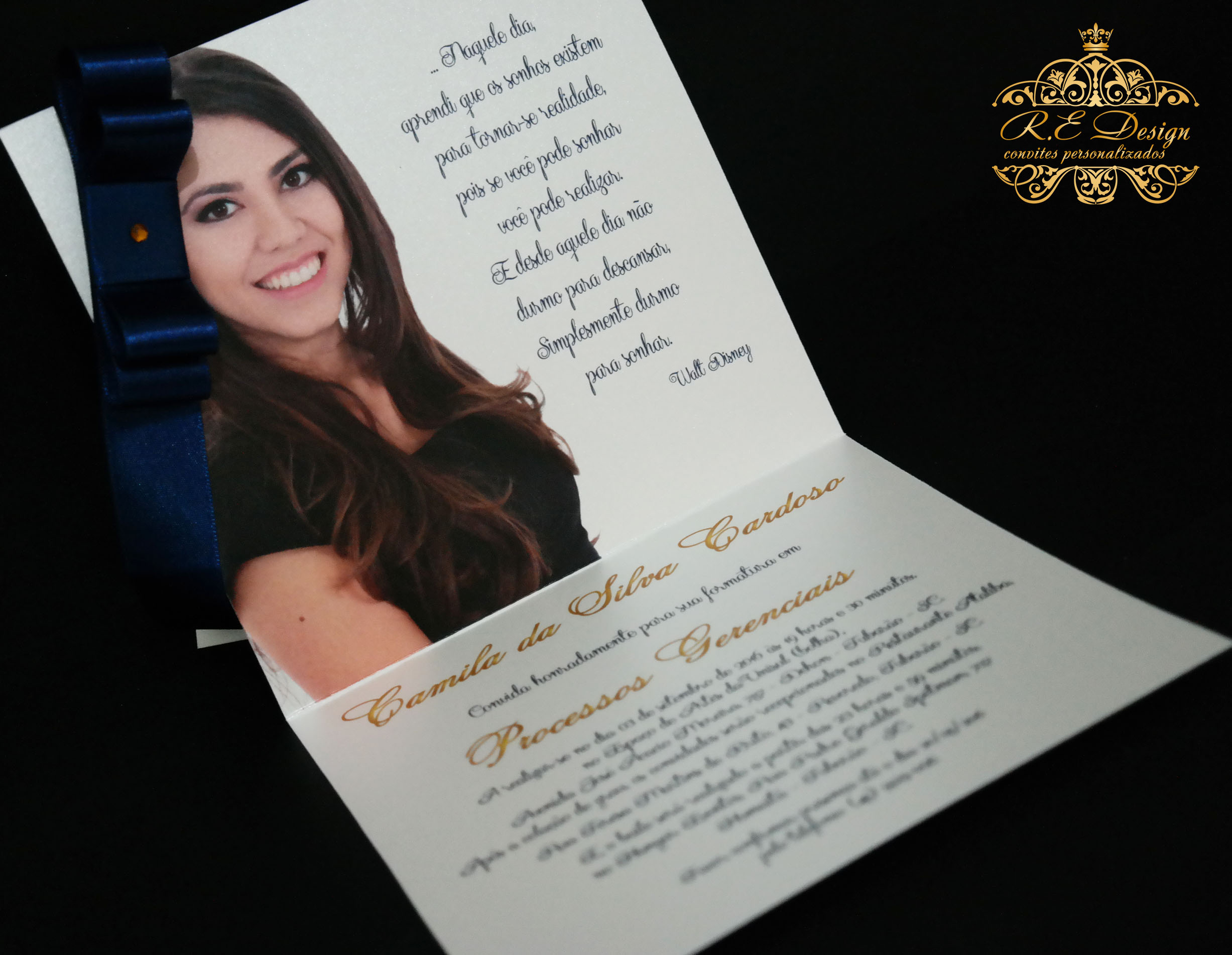 Convite para Formatura R E Design Contato Elo7 Armario De Solteiro Para Quarto ~ Convite para Formatura R E Design Contato Elo7