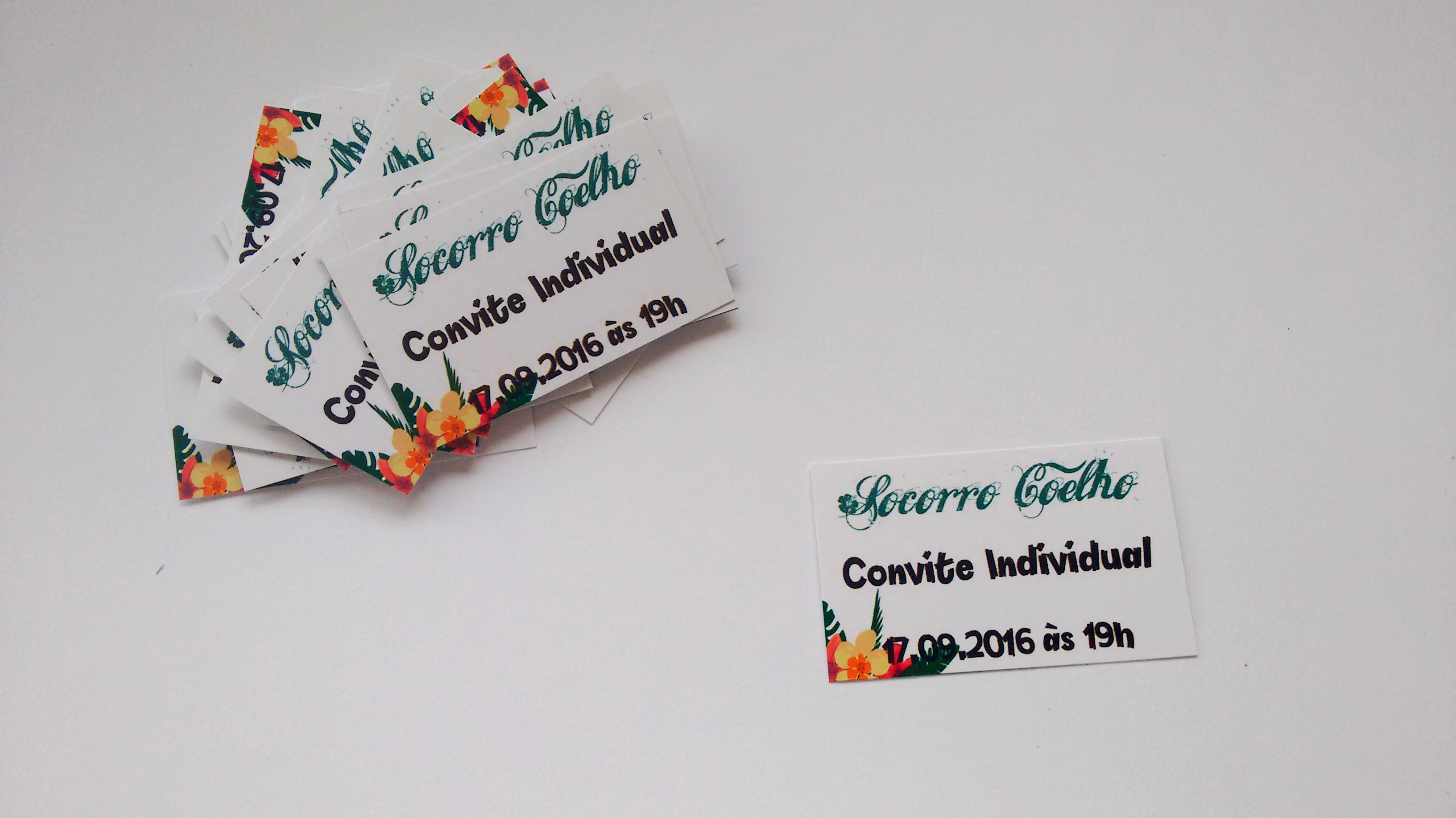 convite individual tag no elo7 nosso ateliê papelaria