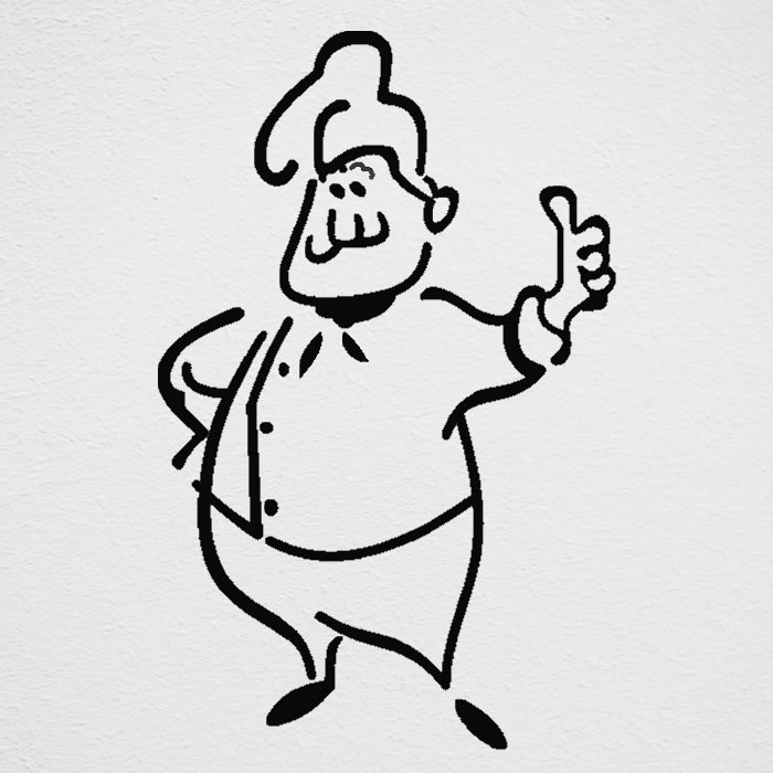 adesivo chefe de cozinha masterchef no elo7 ld creativity store