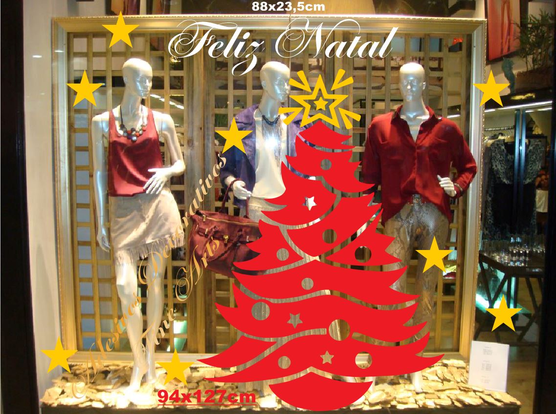Adesivo Vitrines Natal e Ano Novo Adesivos Decorativos Fine Arts Elo7 Adesivo De Parede Wolverine ~ Adesivo Vitrines Natal e Ano Novo Adesivos Decorativos Fine Arts Elo7