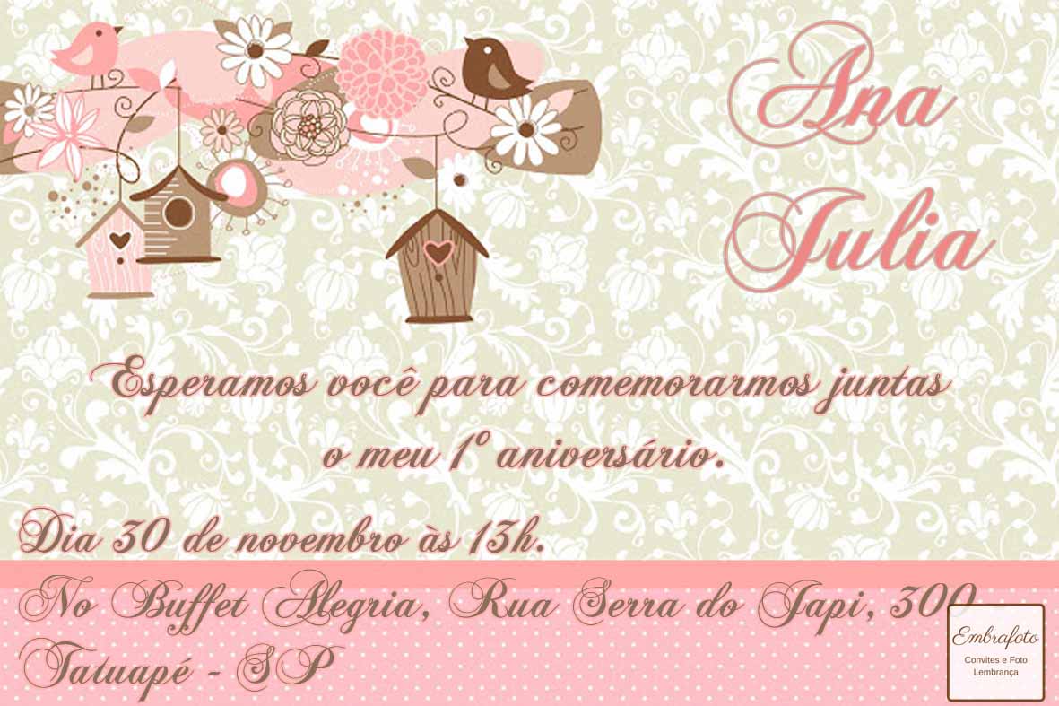 convite de aniversario under fontanacountryinn com convite aniversario