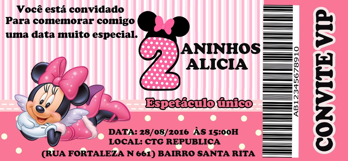 Ateliê Das Horas Vagas Aline Barbosa Convite Boneca De Pano Poá 25 Convites Temáticos Para Aniversários De 1 Ano Modelos De Convite