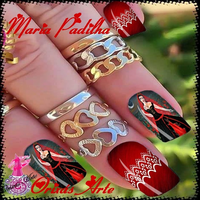 PELICULA PARA UNHAS MARIA PADILHA Orixás Arte Elo7 Papel De Parede Adesivo Herois ~ PELICULA PARA UNHAS MARIA PADILHA Orixás Arte Elo7