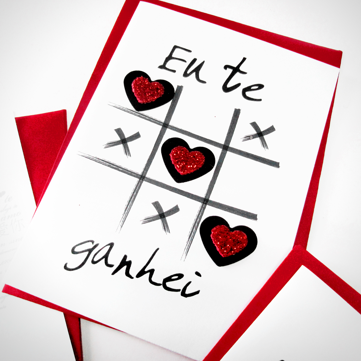 Kit Passion 3 Cartões De Amor Kit Passion 3 Cartões De Amor