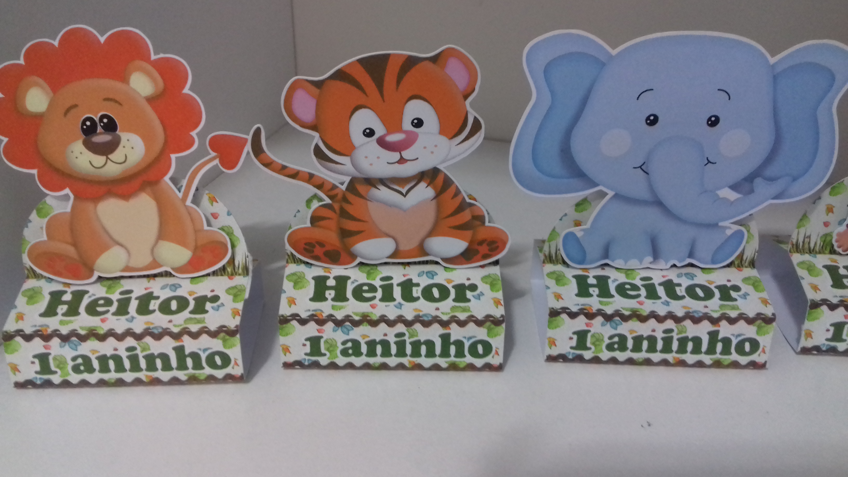 Porta Bis Duplo Safari No Elo7 Ateliê Mundo Das Festas 87a014