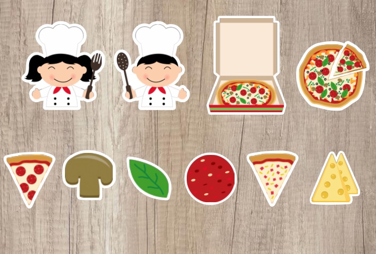 recortes pizza no elo7