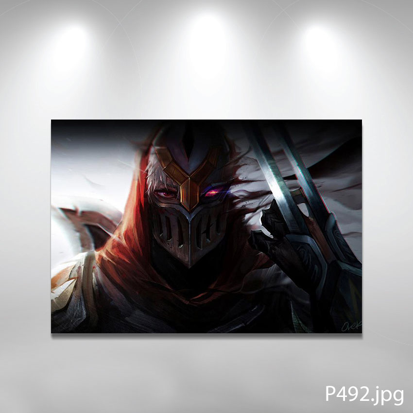 placa decorativa league of