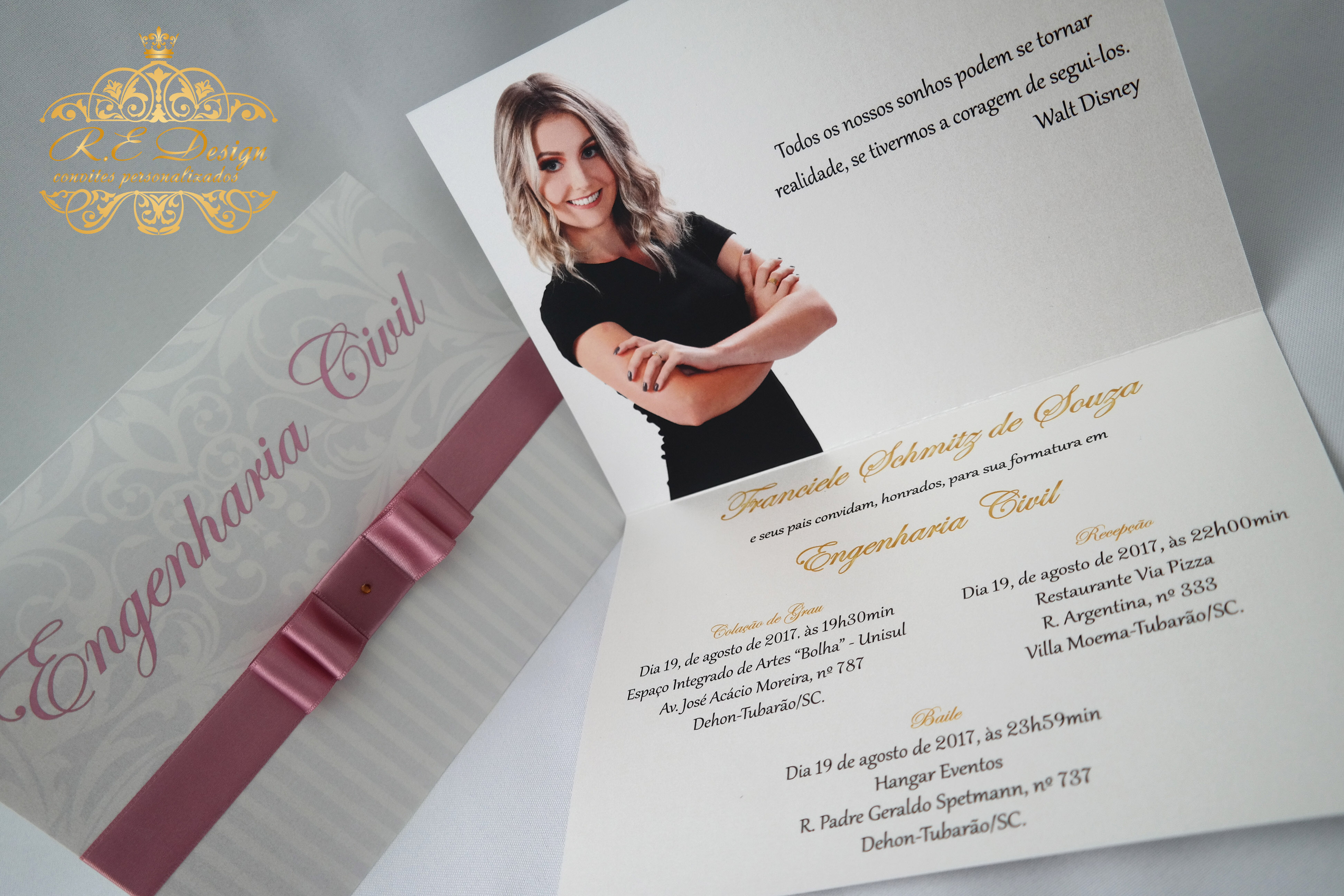formatura convite