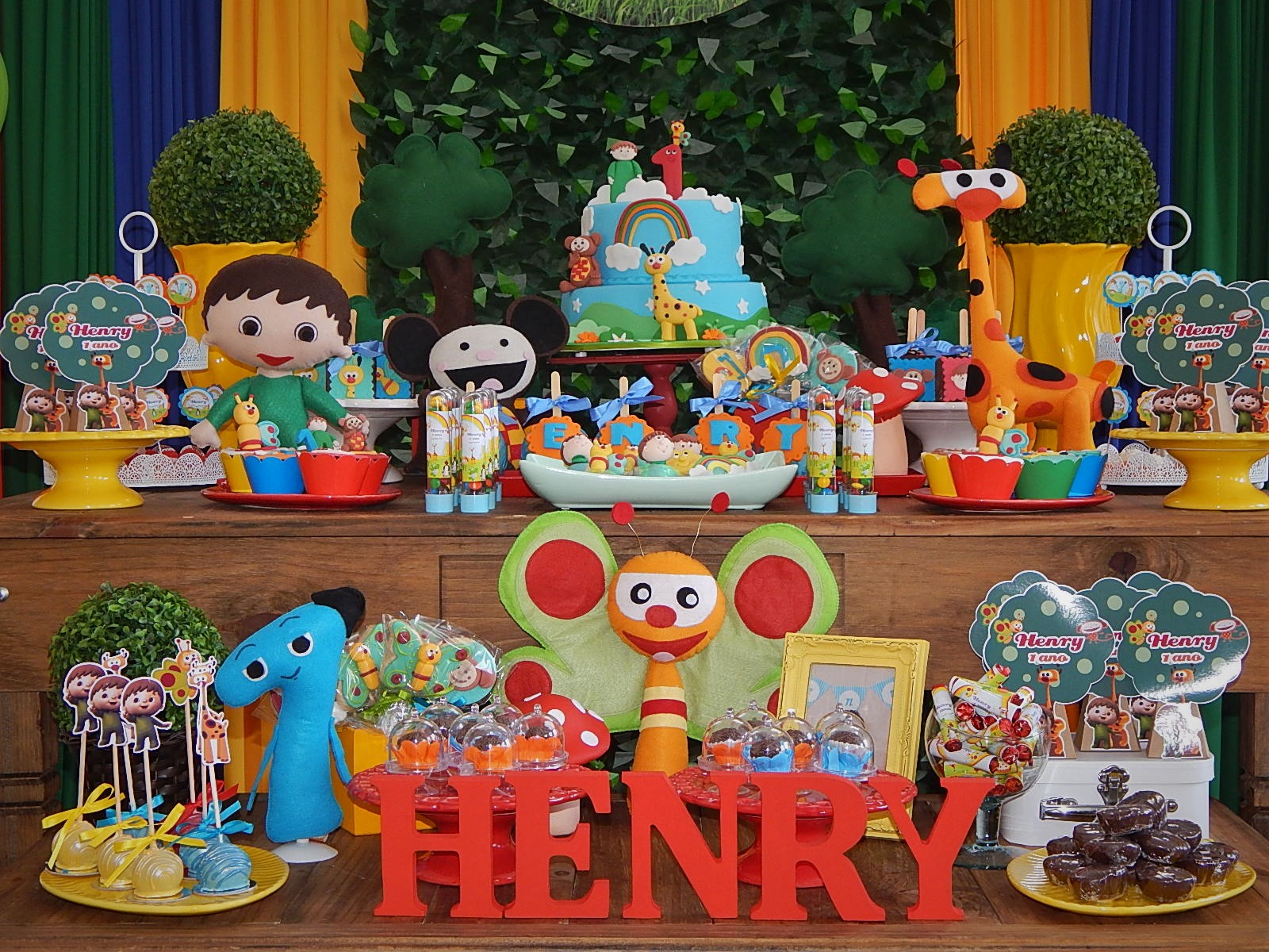 decoração baby tv locação