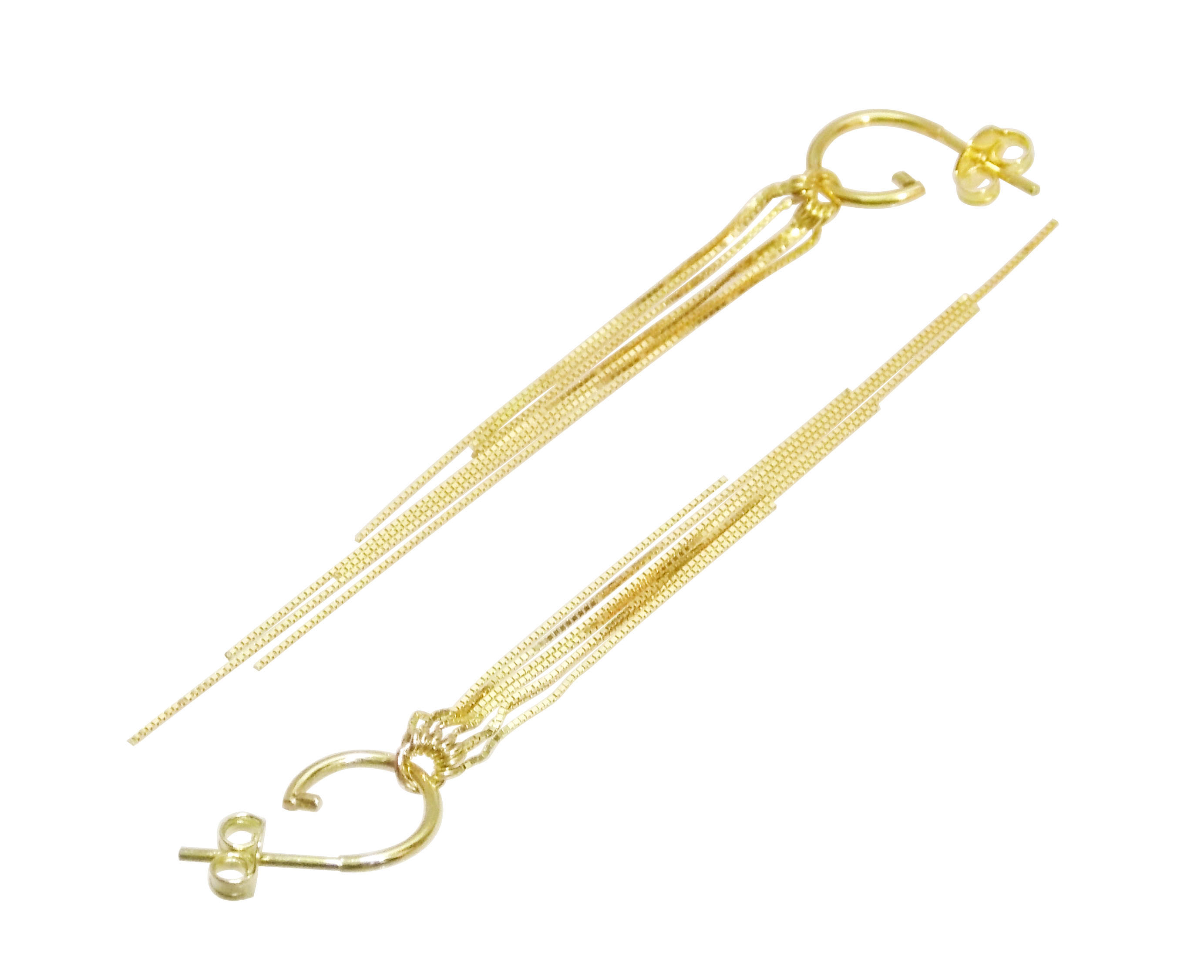 Design Of Brinco Argola e Chuveirinho em Ouro 18k e preço Design Of Brinco Argola e Chuveirinho em Ouro 18k e preço