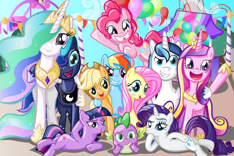 painel festa my little