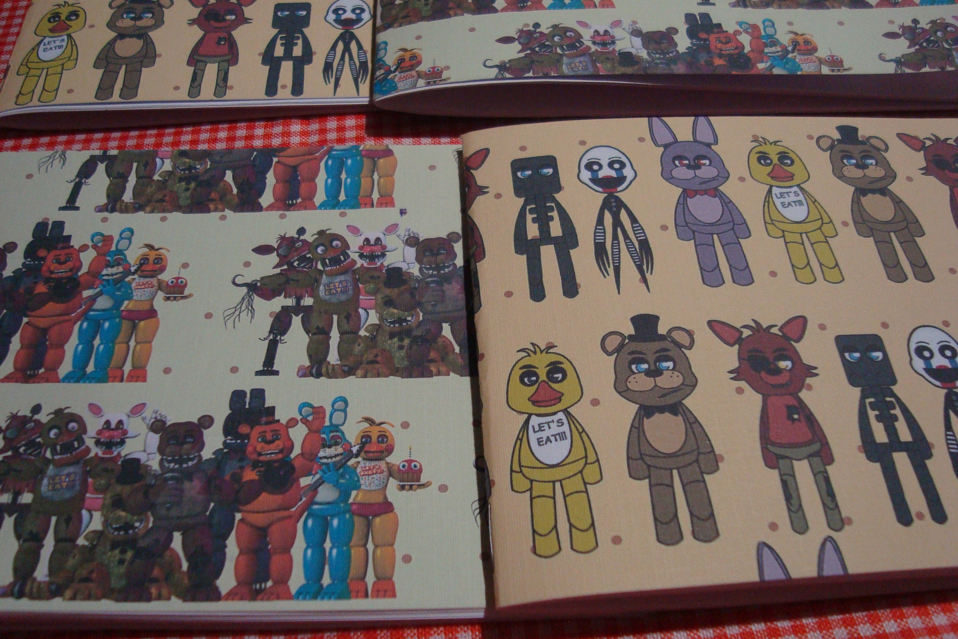 caderninho de desenho fnaf no elo7 mimosdakelli a01f34