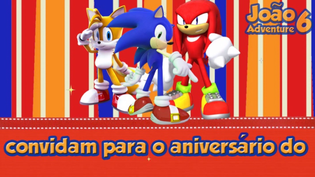 Featured image of post Convite Virtual Convite Sonic Para Editar