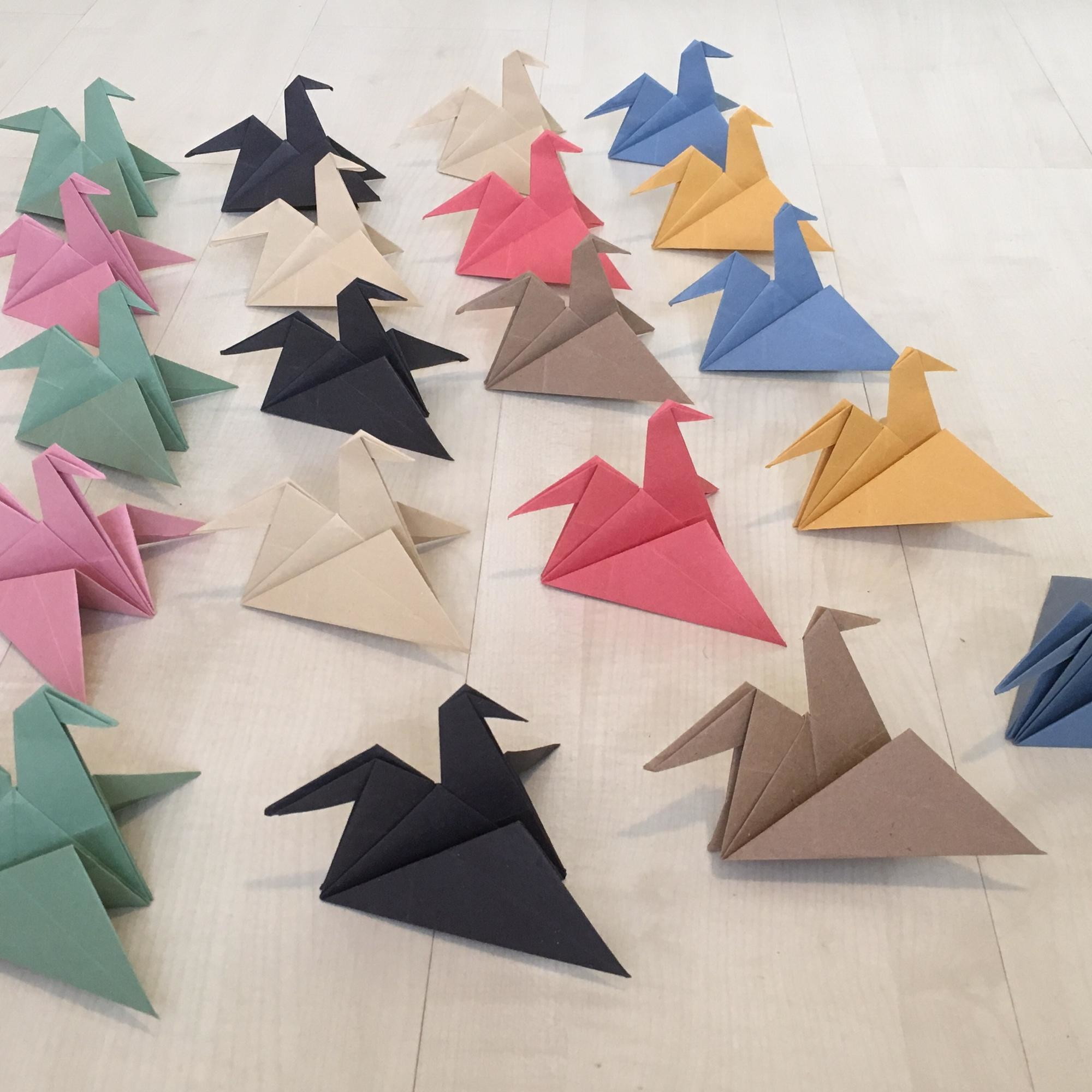 Pássaro De Origami