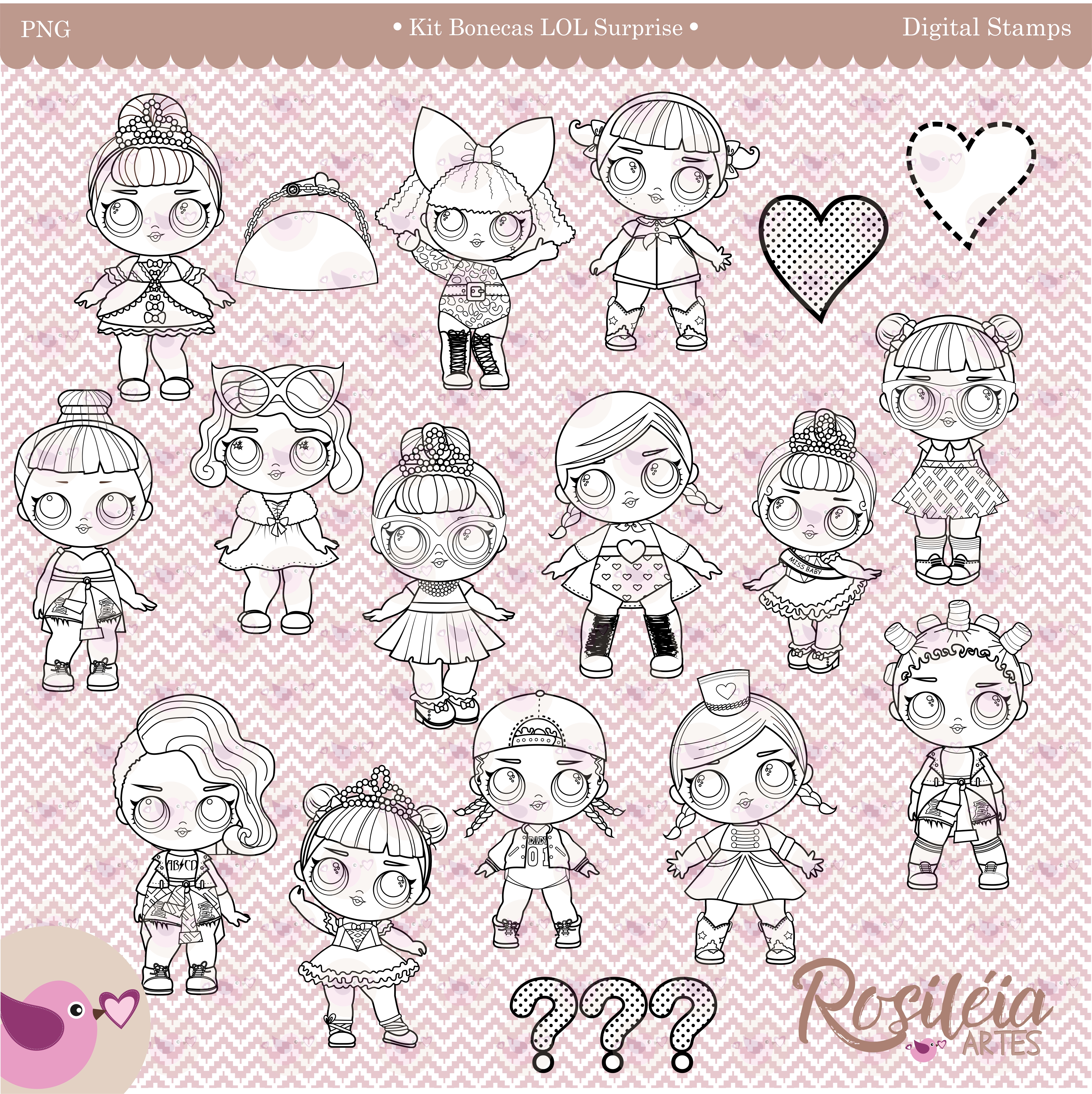 imagens bonecas lol para colorir desenhos lol surprise para colorir