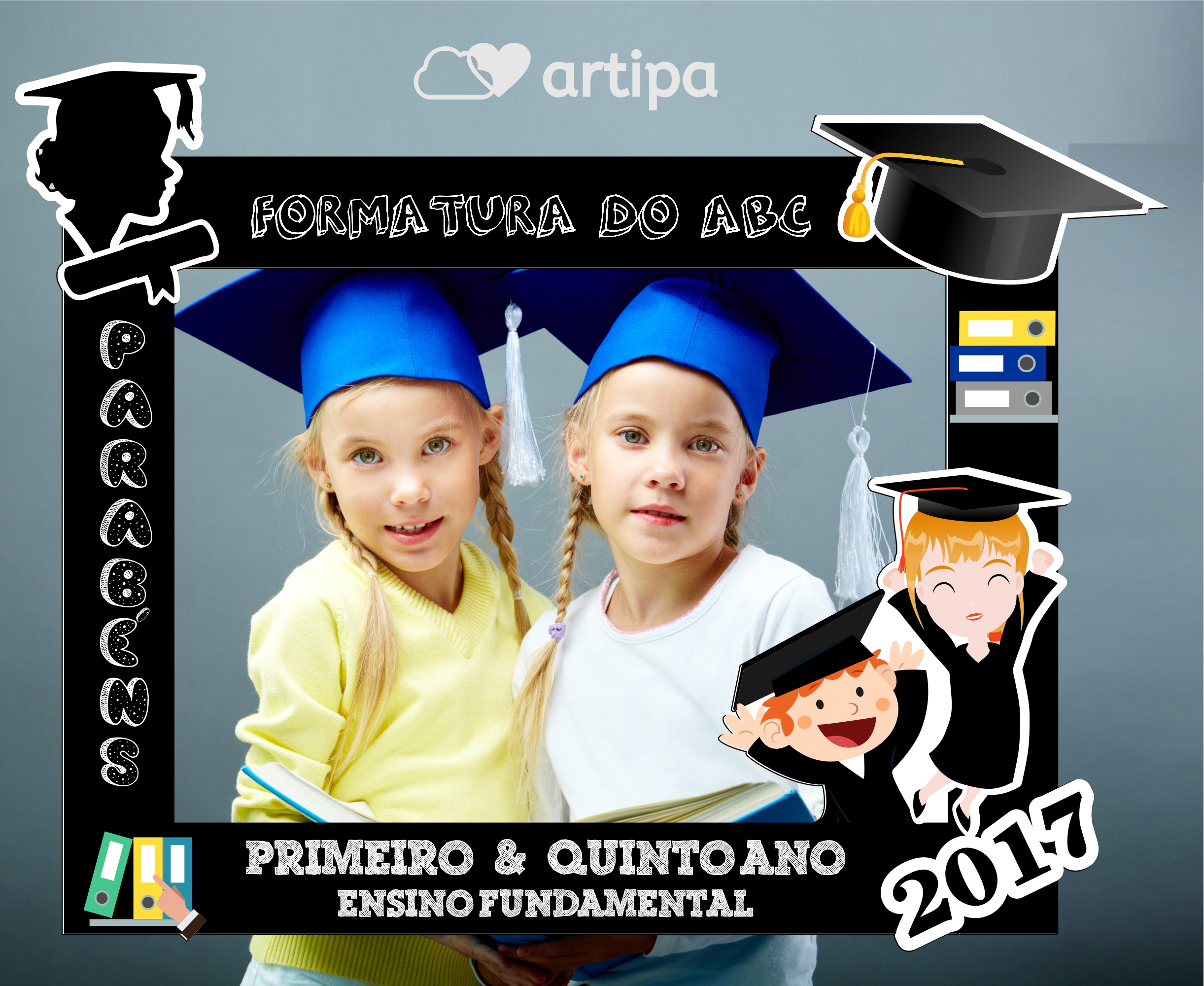 molduras para formatura de faculdade