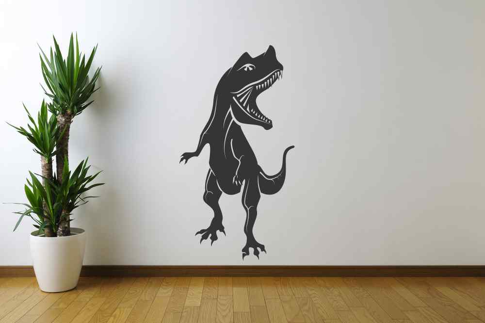 Grande T-Rex Dinossauro Adesivo de Parede para Sala de Crianças, Sala de  Jogos Decalque, Mundo Zoológico, Quarto Selva, Vinil - AliExpress