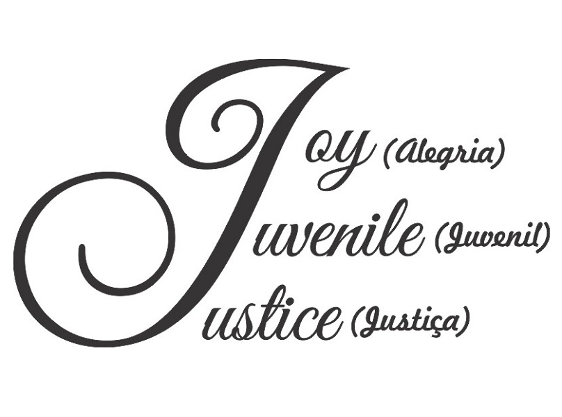 adesivo letra j e