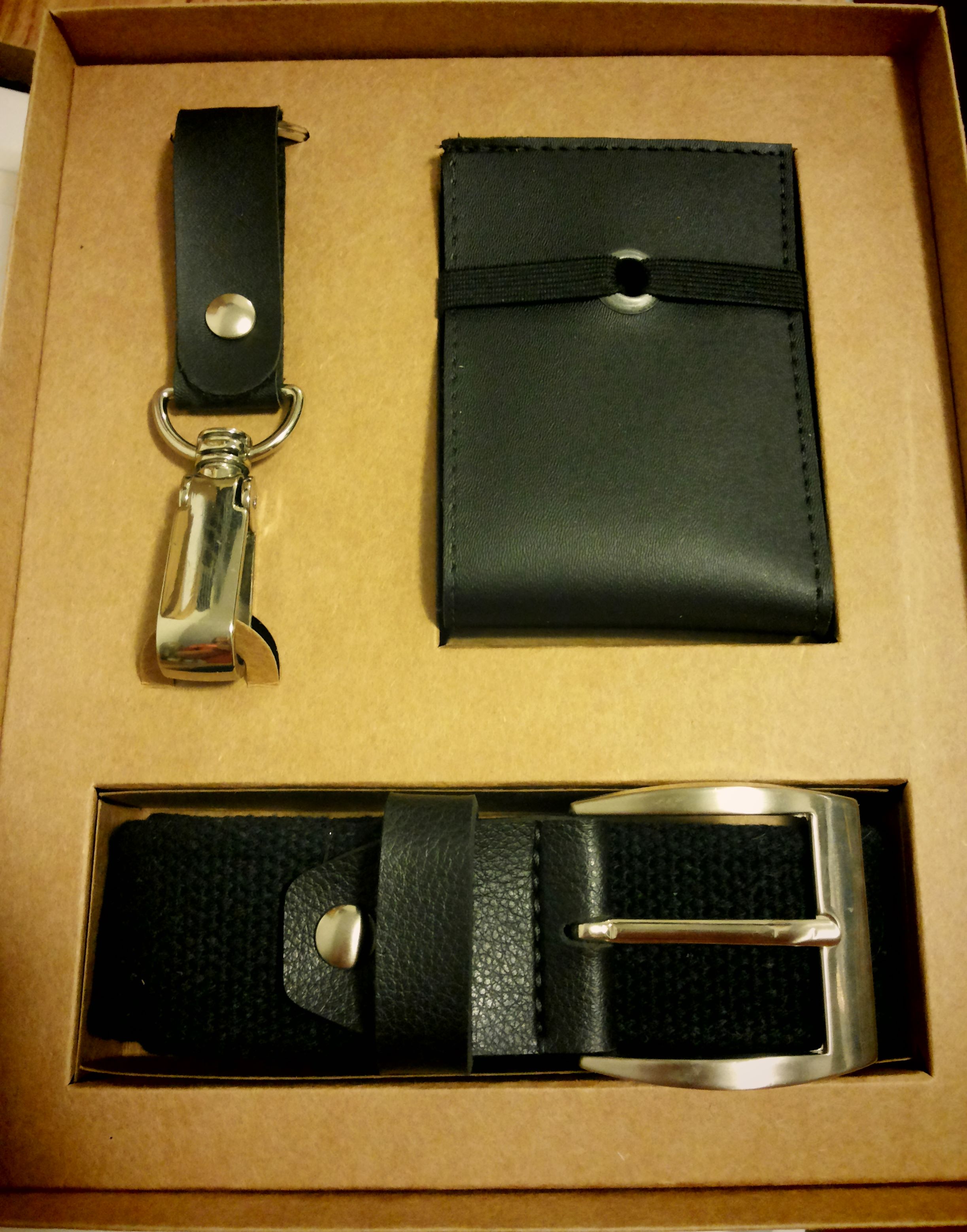 Kit Para Presente De Natal - Carteira E Chaveiro