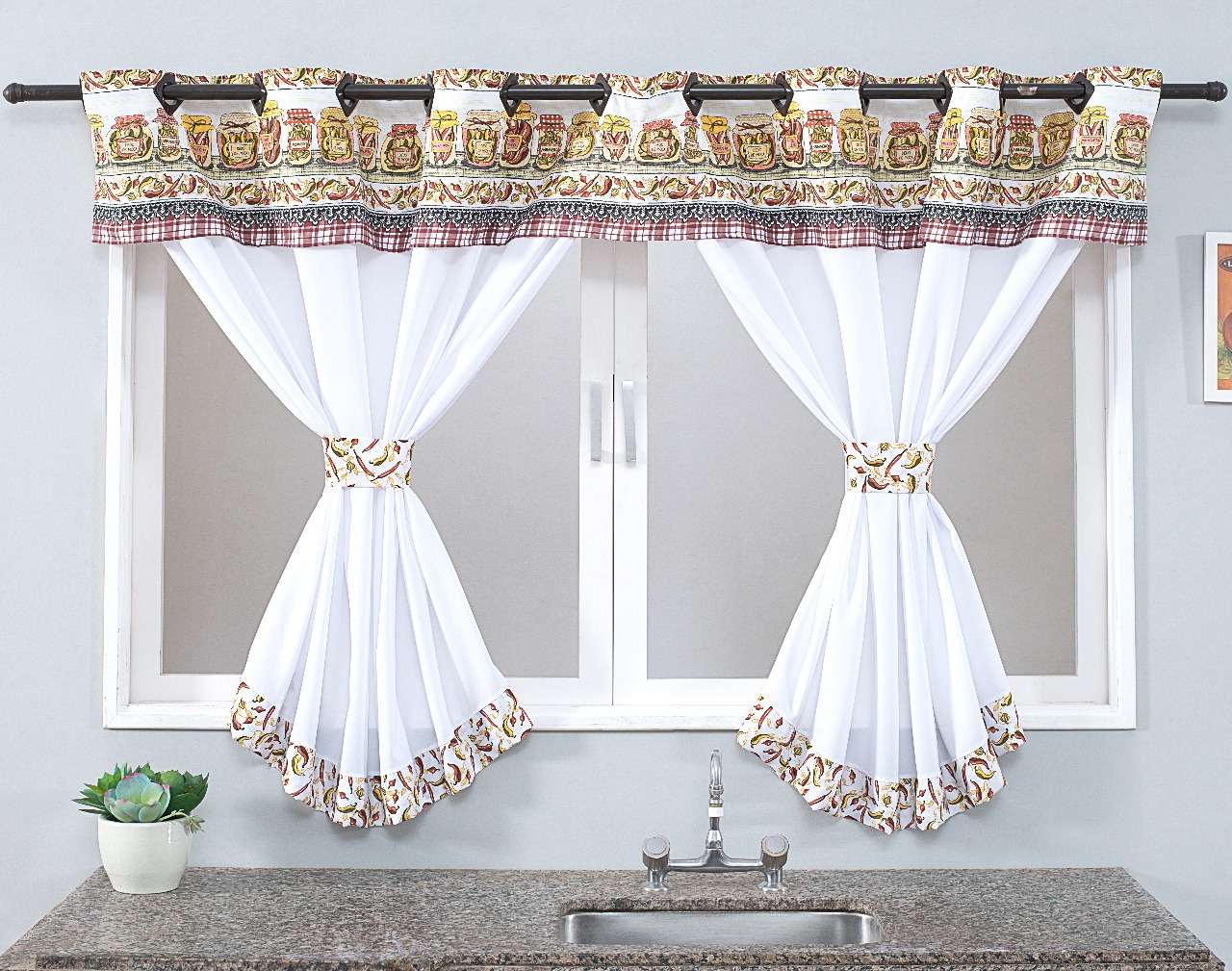 Cortina Estampada Para Cozinha Modelo Pimenta No Elo7 Vith Ria Cortina Estampada Para Cozinha Modelo Pimenta No Elo7 Vith Ria