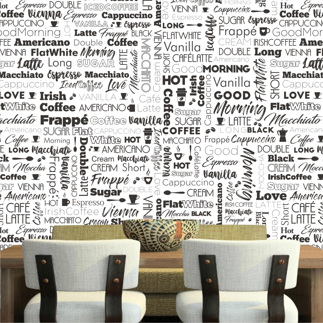 Papel De Parede Moderno Adesivo Cozinha Cafe Gourmet M116 No Elo7 Papel De Parede Moderno Adesivo Cozinha Cafe Gourmet M116 No Elo7