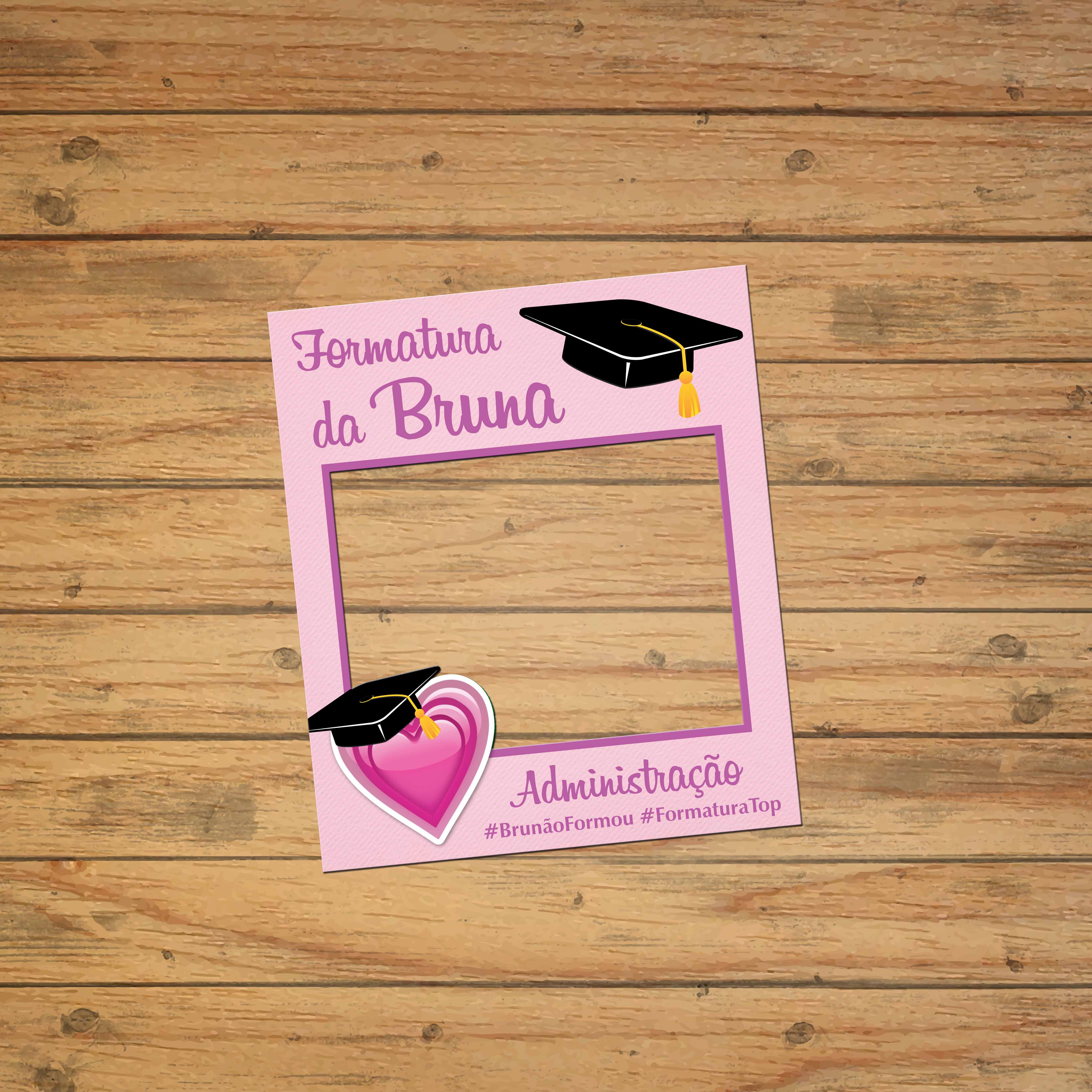 molduras para formatura de faculdade