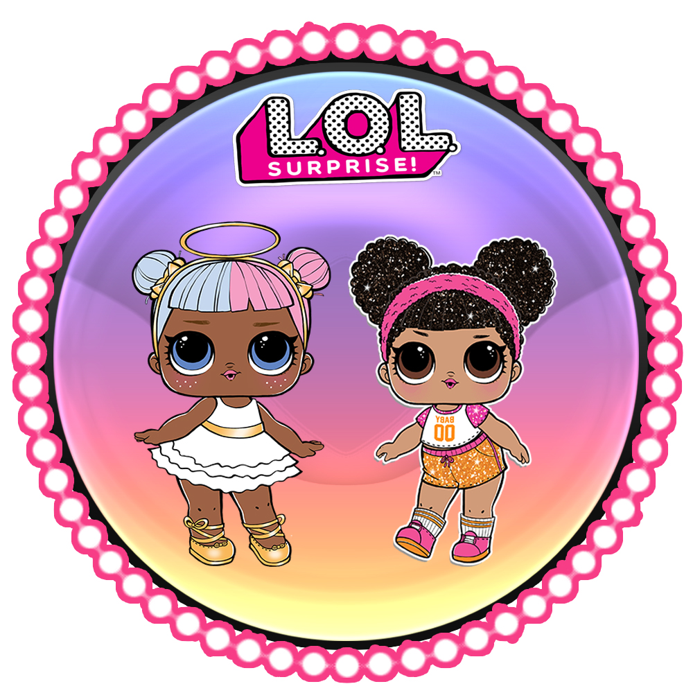Painel Elipse Boneca Lol Surprise Mdf Elo7