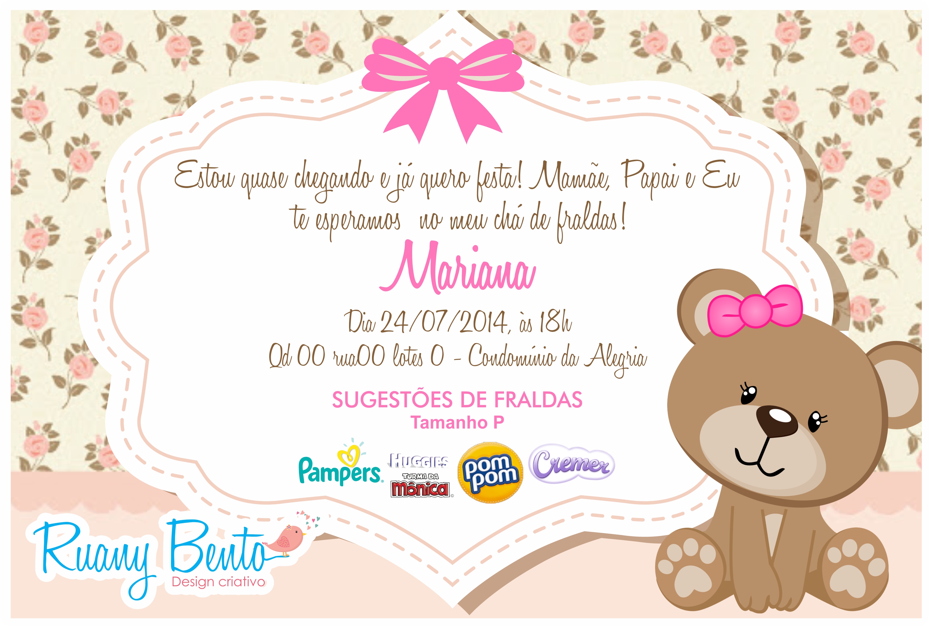 convite cha de bebe rome fontanacountryinn com convites de cha de bebe