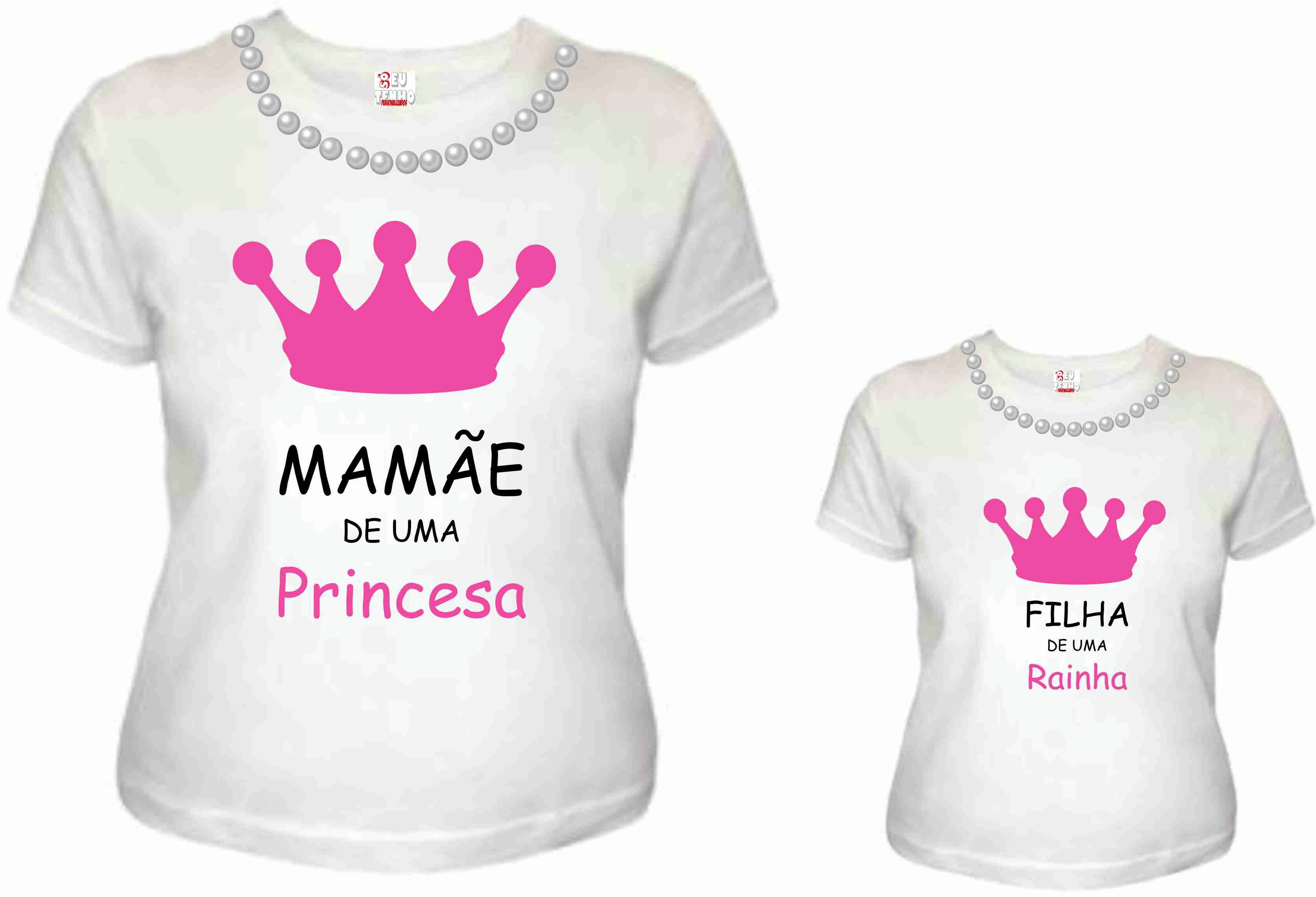 camisas mae e filha iguais