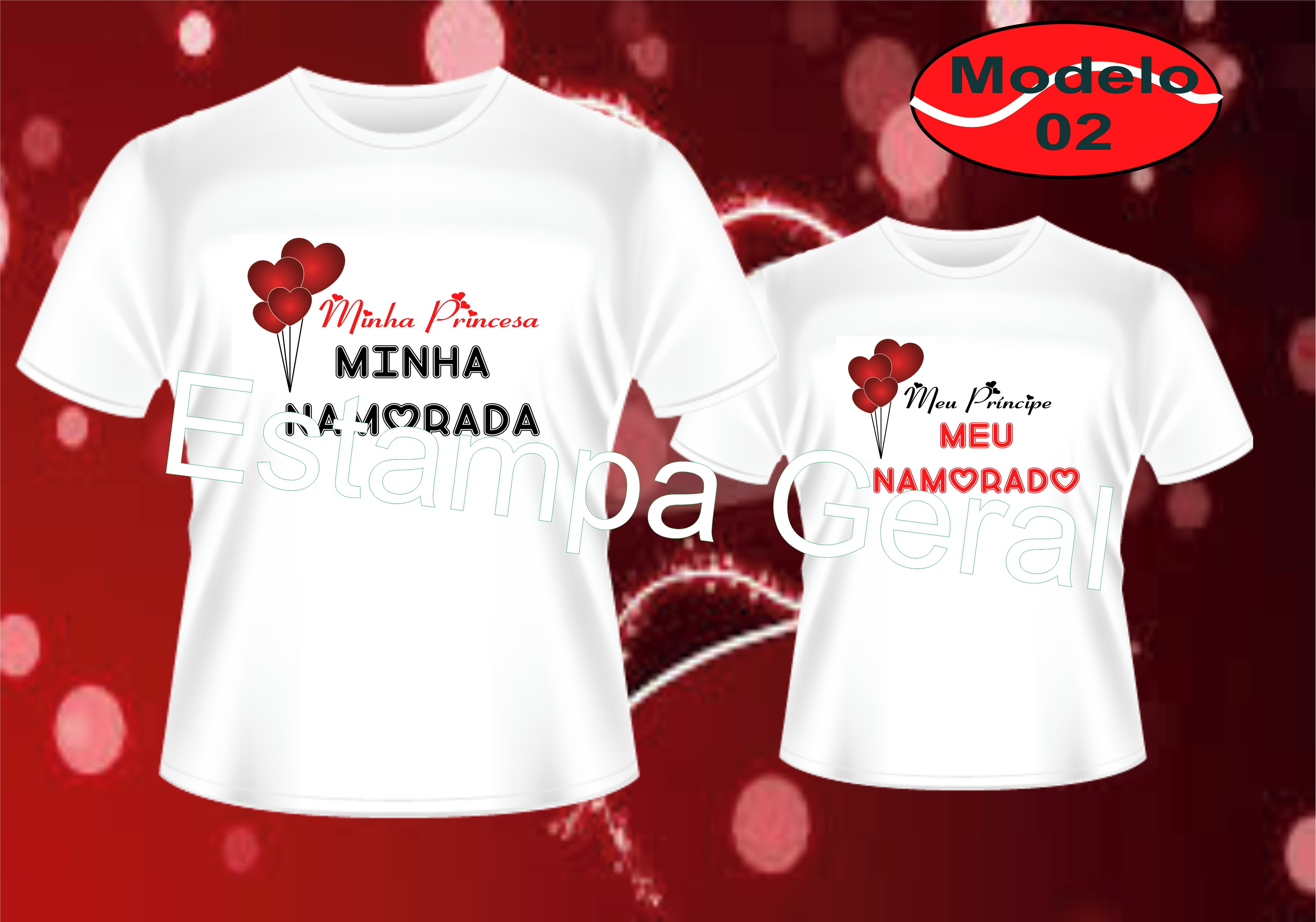 camisas personalizadas namorados