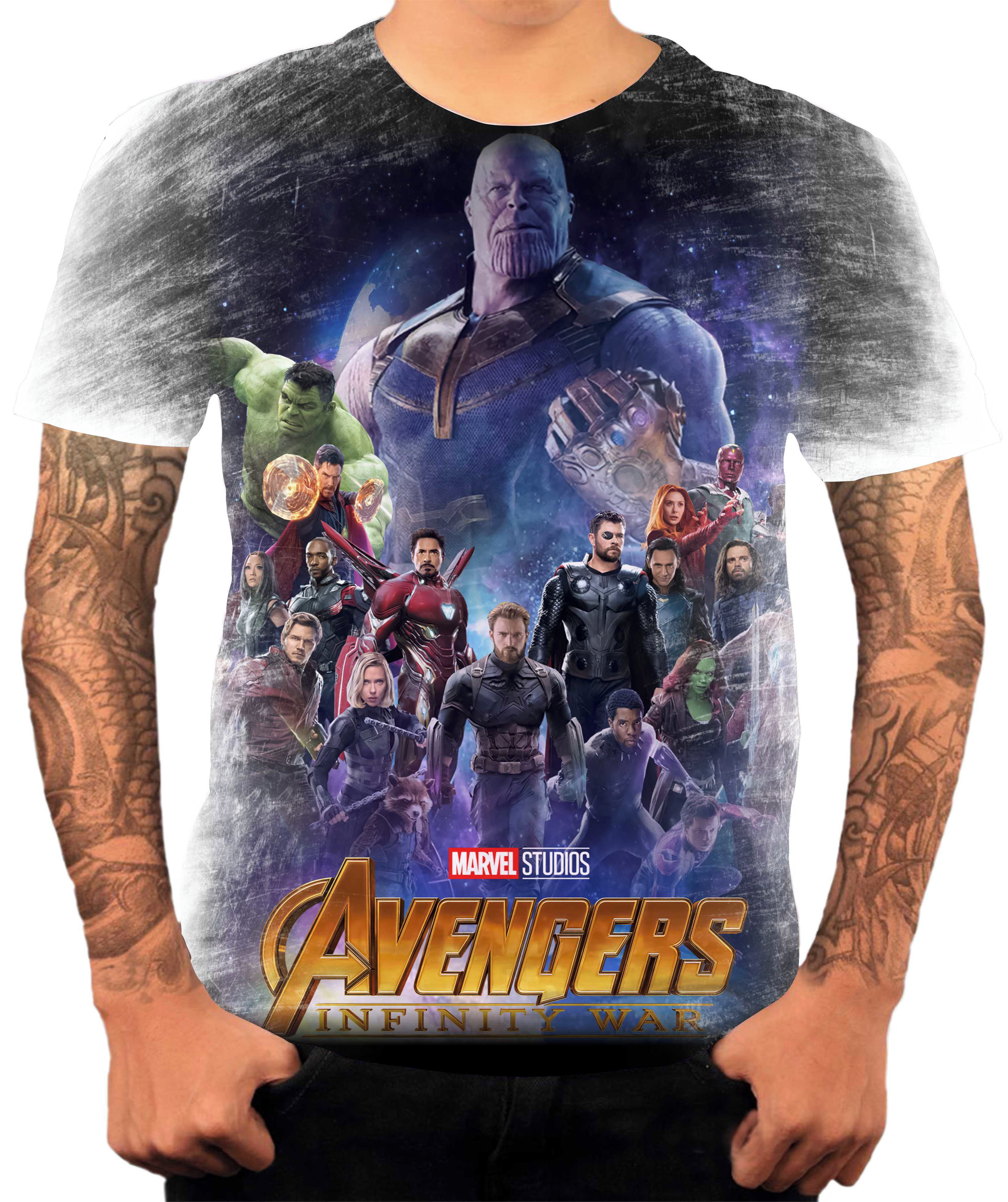 avengers camisetas personalizadas