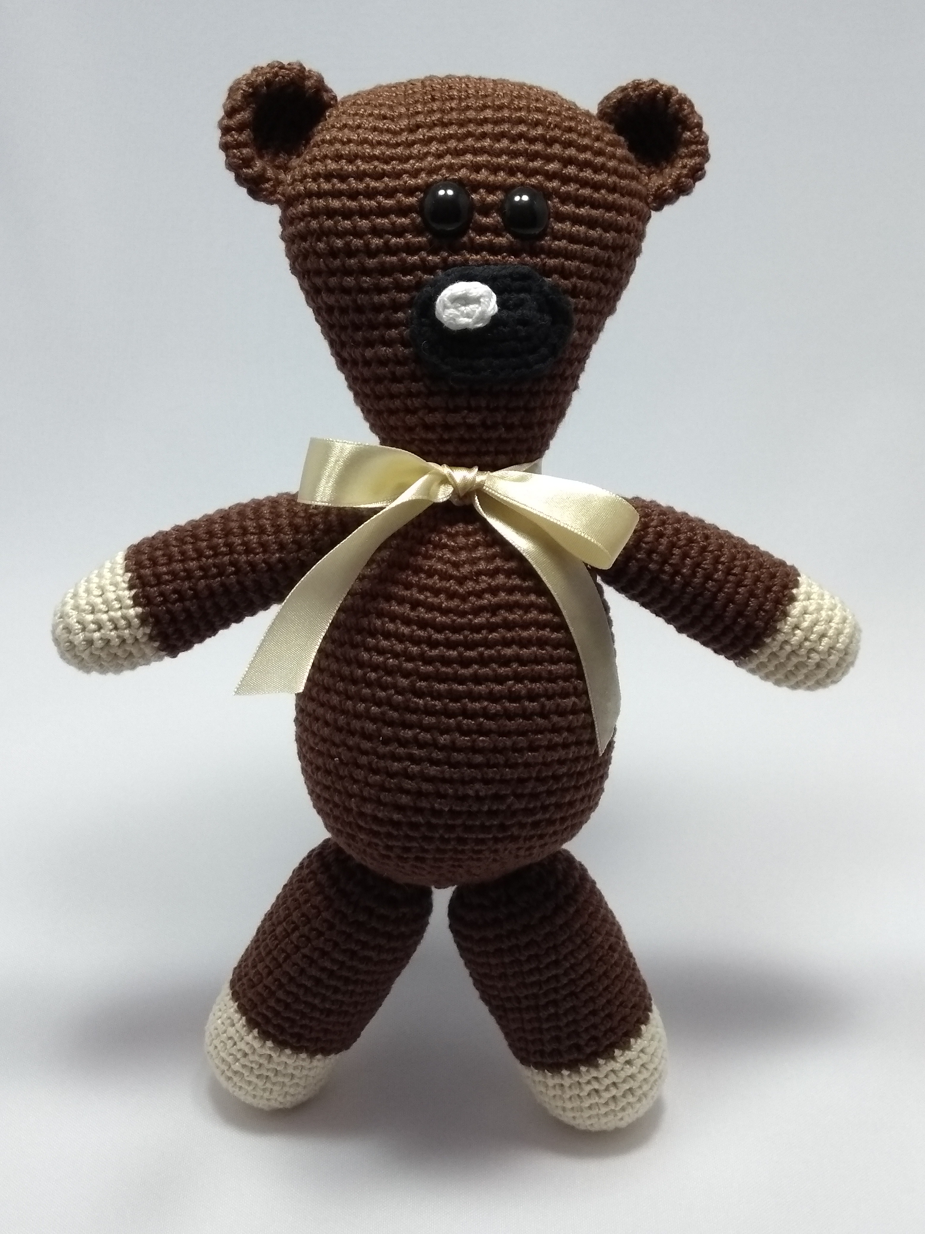 teddy mr bean amigurumi