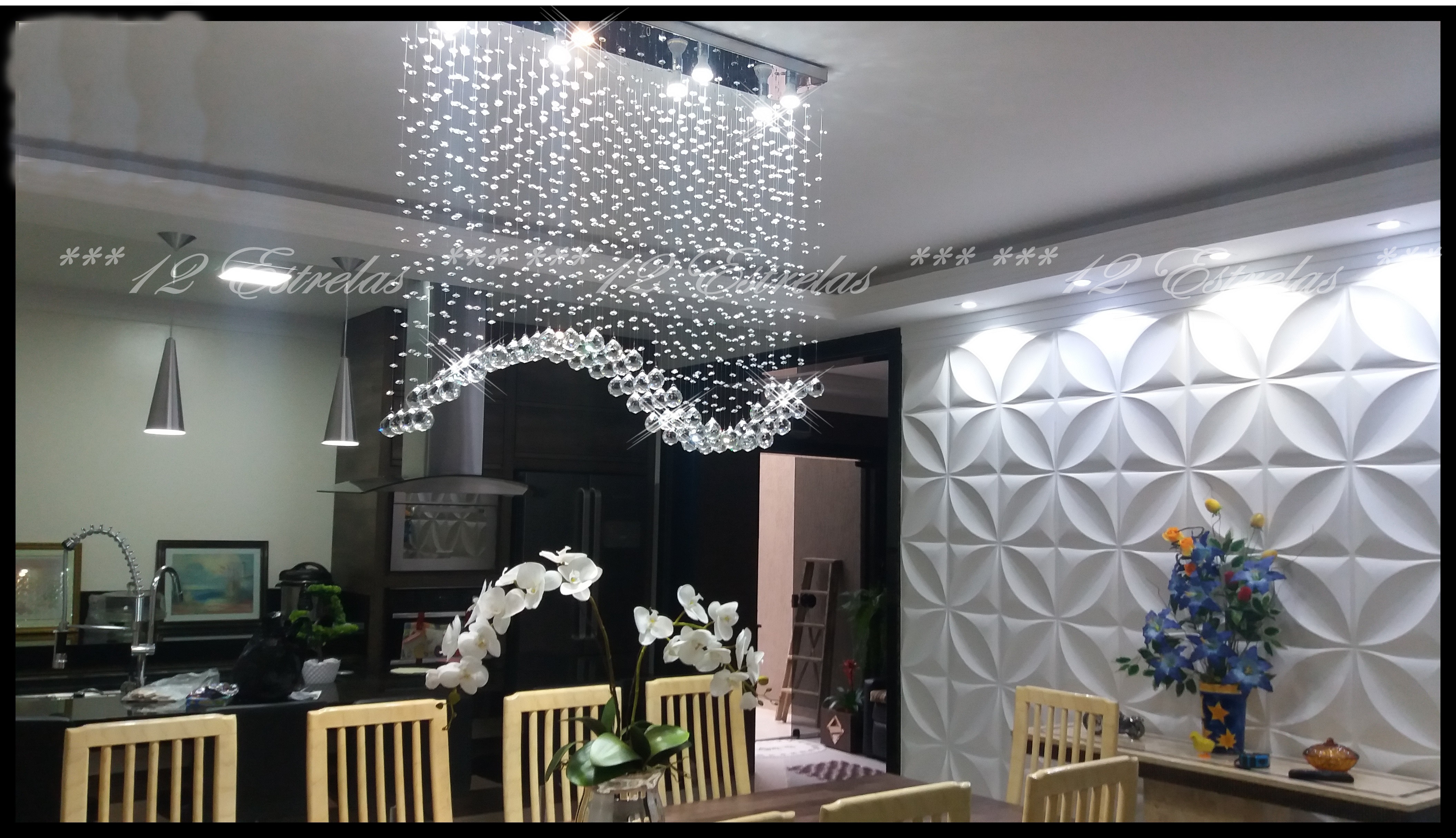 Lustre De Cristal Para Sala De Jantar No Elo7 Lustres 12estrelas Lustre De Cristal Para Sala De Jantar No Elo7 Lustres 12estrelas