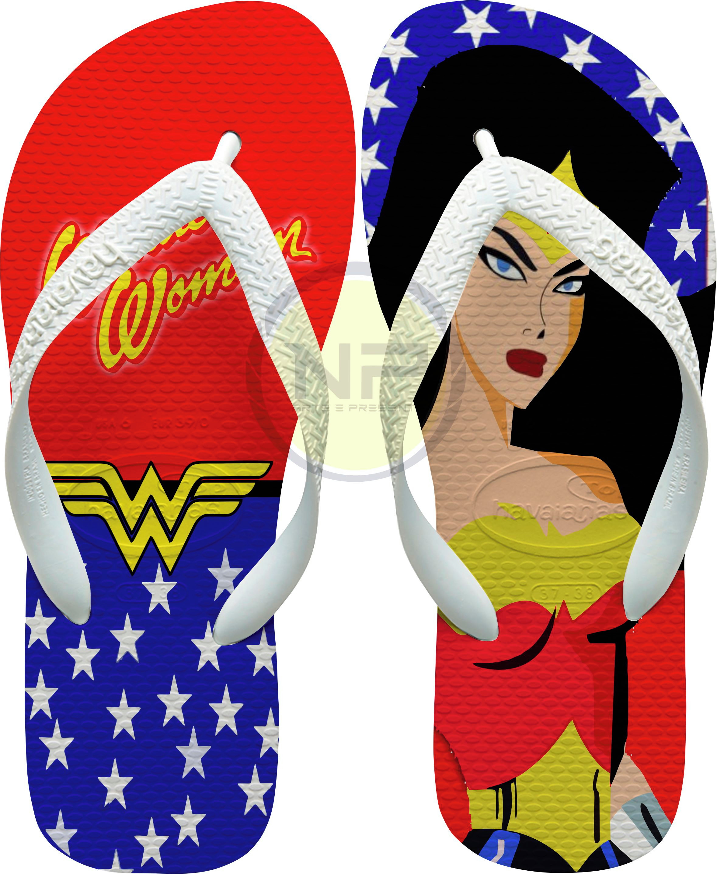 chinelo mulher maravilha havaianas