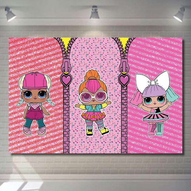 Painel Boneca Lol Surprise 120x065m No Elo7 Imagempix E2c249