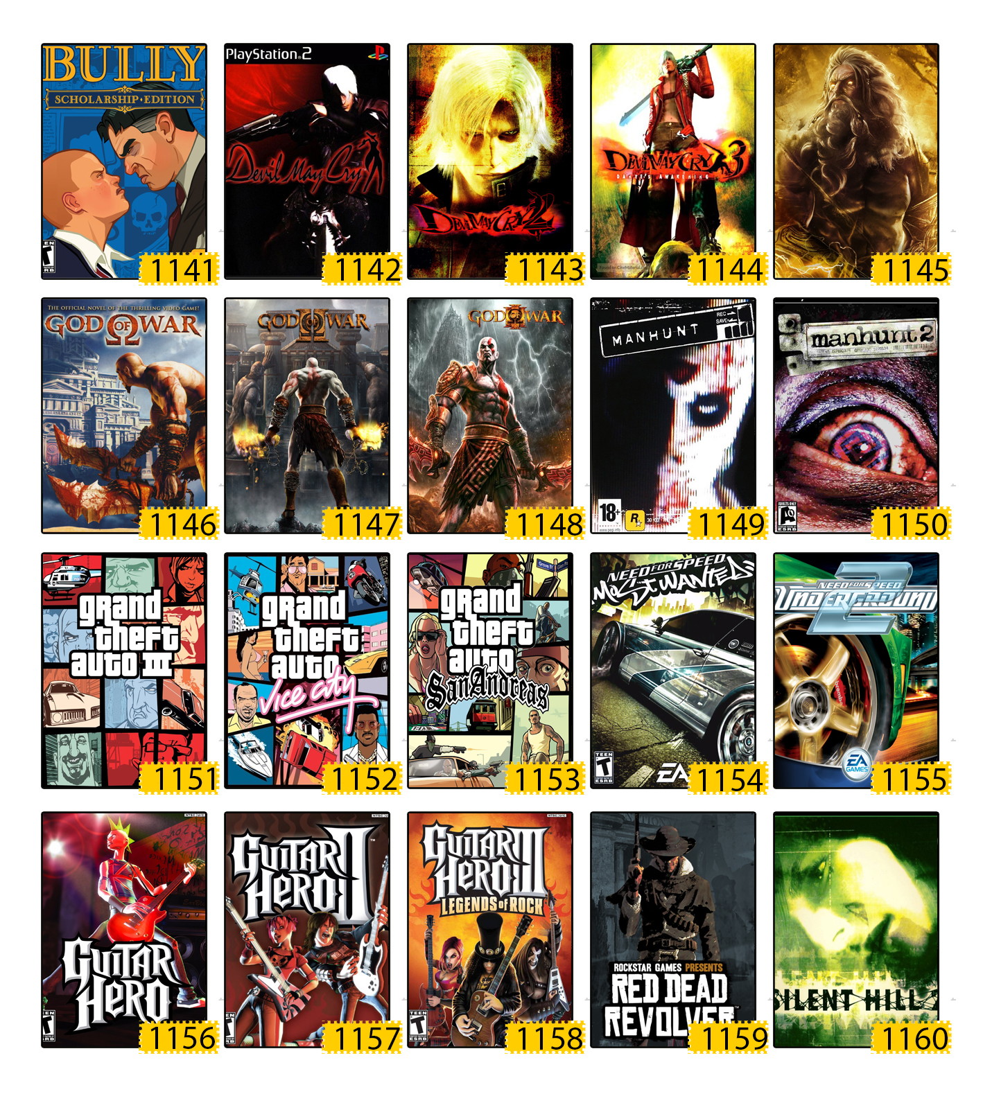 Jogos de Coleção para PlayStation 2