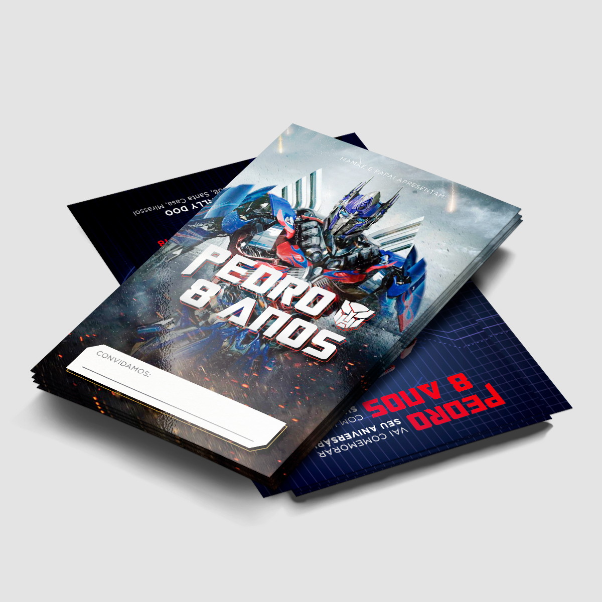 Convite Transformers Optimus Prime PARA IMPRIMIR Convite Transformers Optimus Prime PARA IMPRIMIR