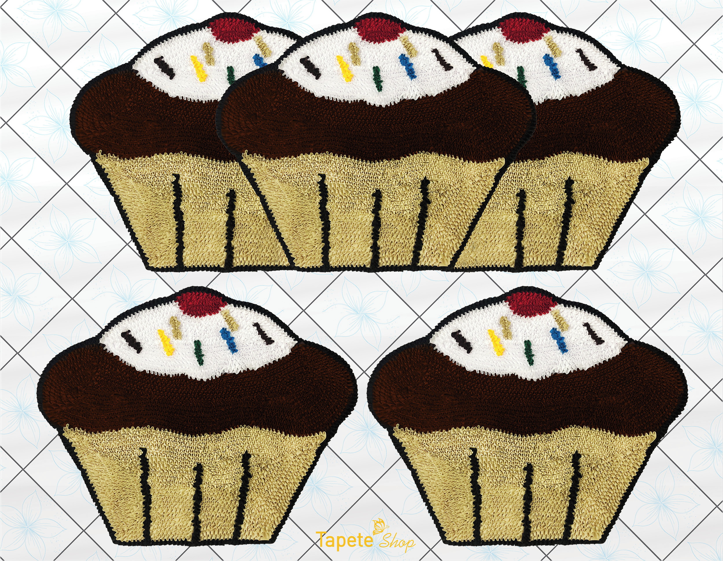 Jogo de cozinha cupcake extra, extra