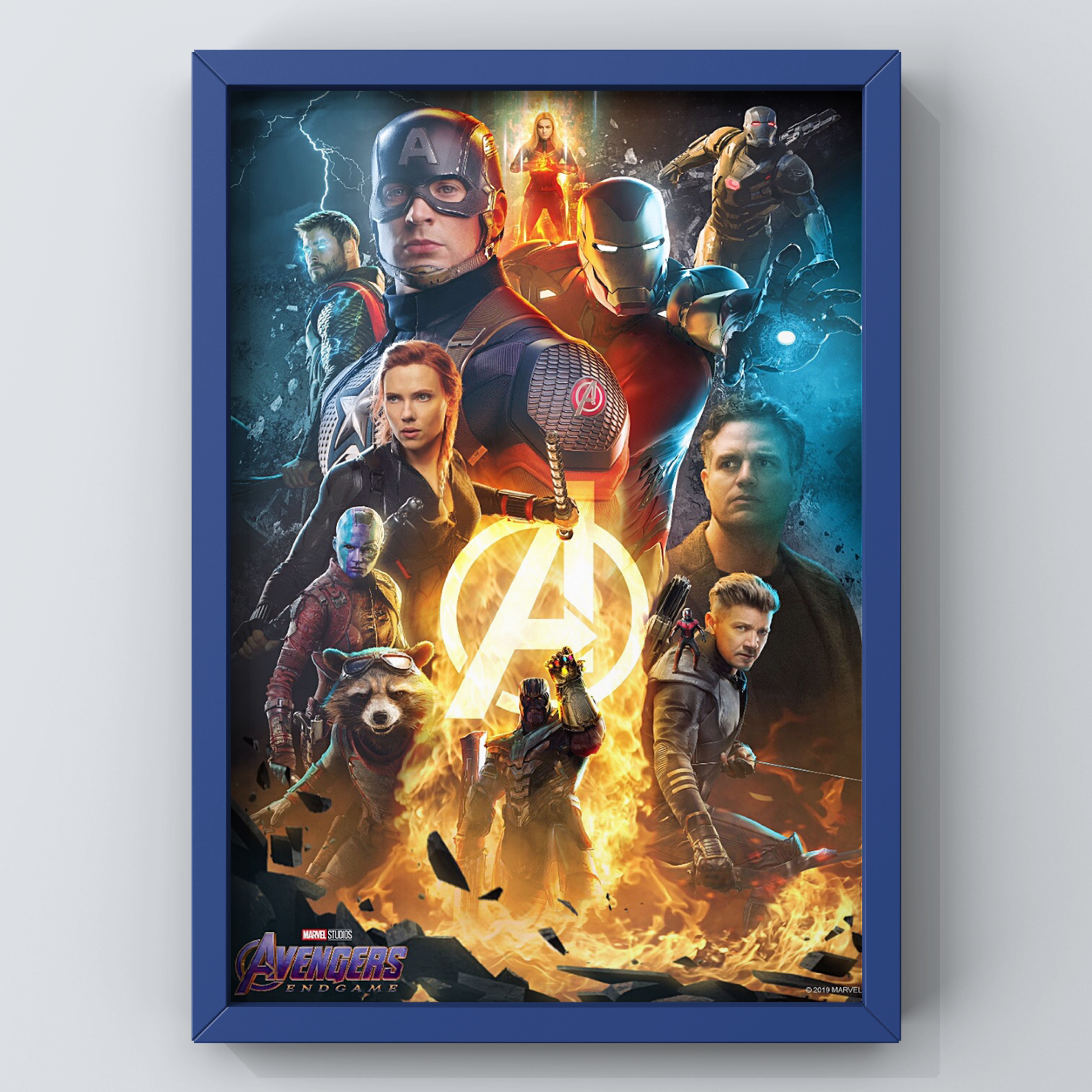 Tela Avengers: Endgame - From The Ashes, Decorações de parede