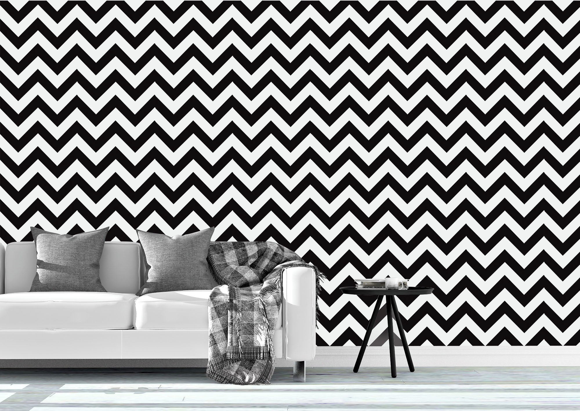 Papel De Parede Chevron Preto E Branco 1495 No Elo7 Papel Mais Papel De Parede Chevron Preto E Branco 1495 No Elo7 Papel Mais