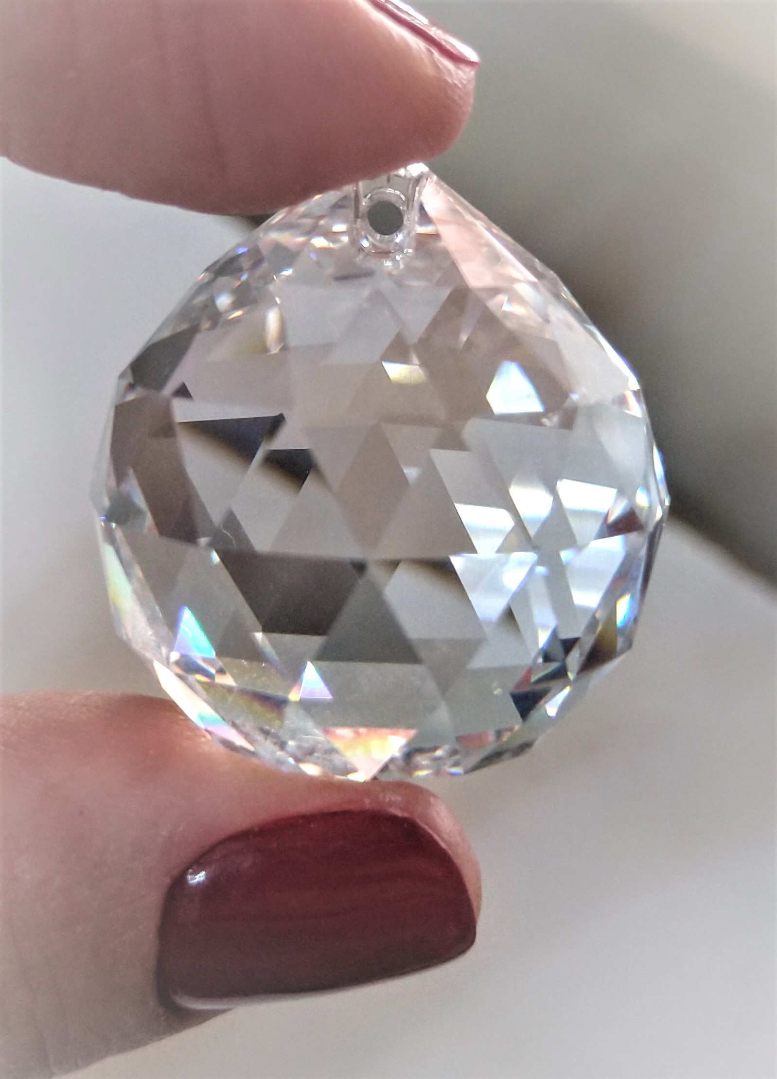 Ajustamiento miércoles aborto 1 Bola Cristal Swarovski 30mm Legítima Feng Shui no Elo7 | STYLLUS ART CRISTAL (10C082B) Ajustamiento miércoles aborto 1 Bola Cristal Swarovski 30mm Legítima Feng Shui no Elo7 | STYLLUS ART CRISTAL (10C082B)