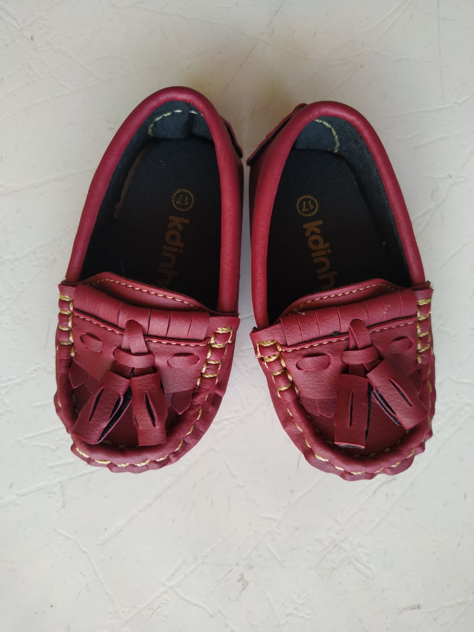 sapato mocassim infantil