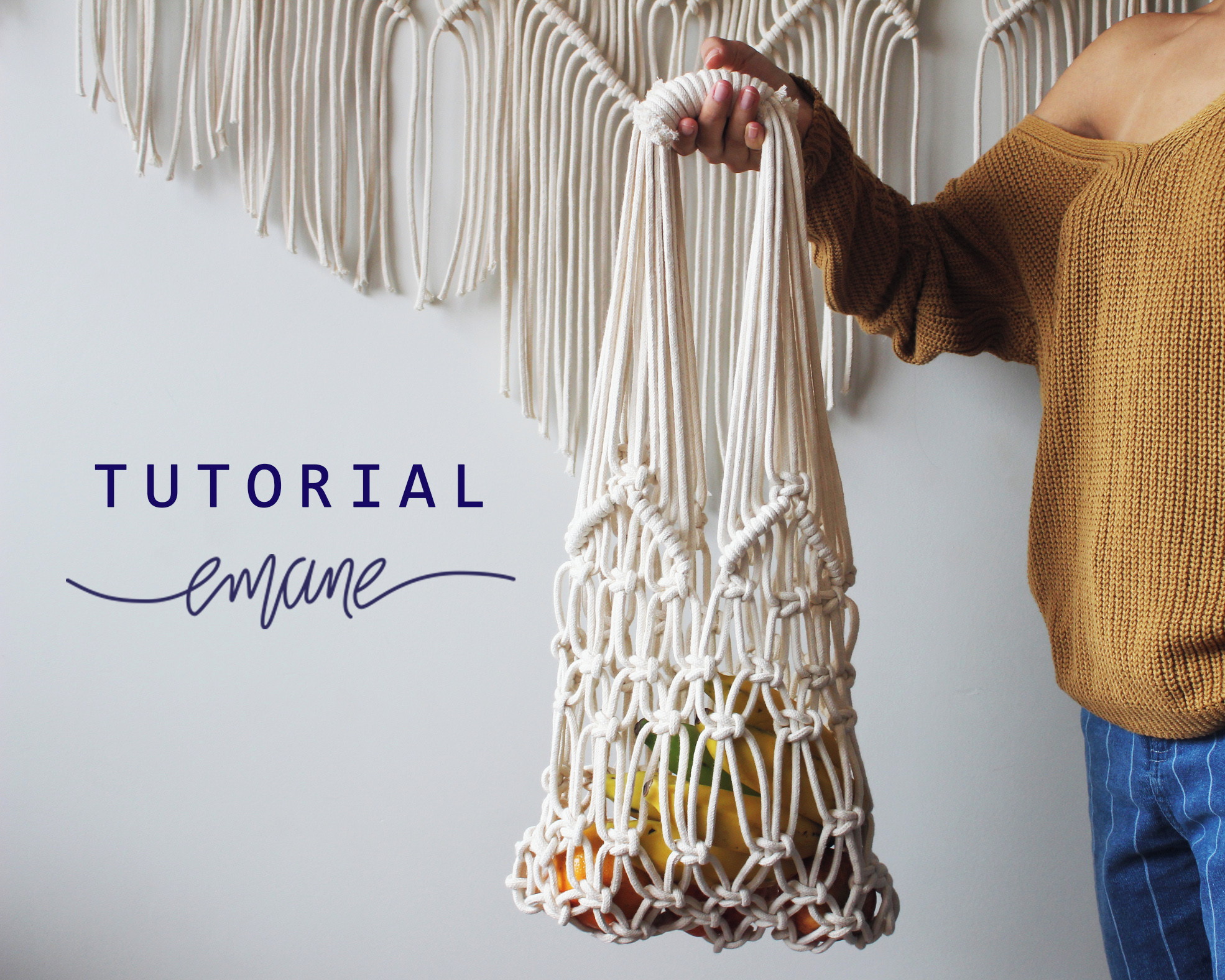 diy macrame bolsa tutorial