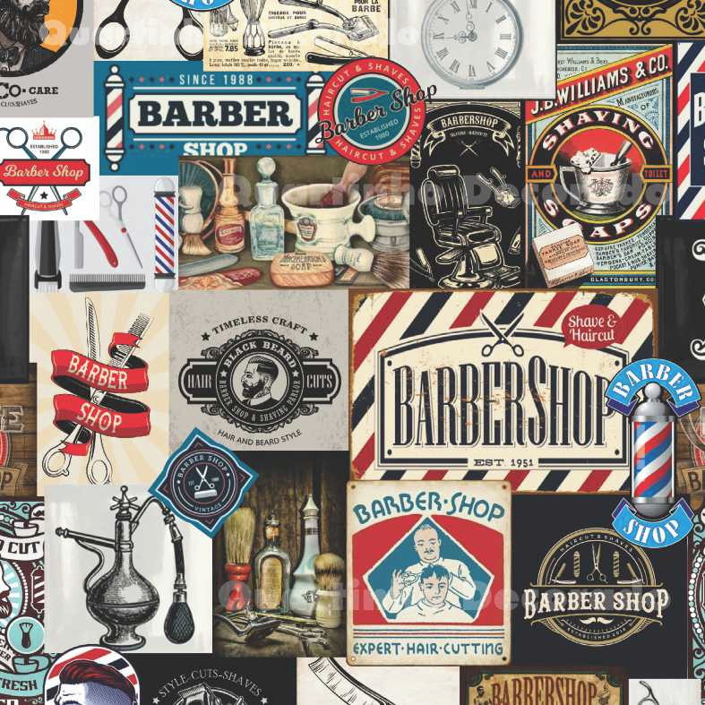 Papel De Parede Vintage Barbearia Barba Colorido Retro A250 No Elo7 Quartinhodecorado 11544d4 Encontre imagens de papel de parede. papel de parede vintage barbearia barba colorido retro a250