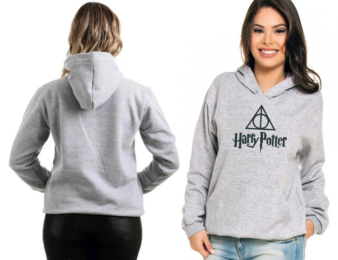 blusa de frio harry potter feminina