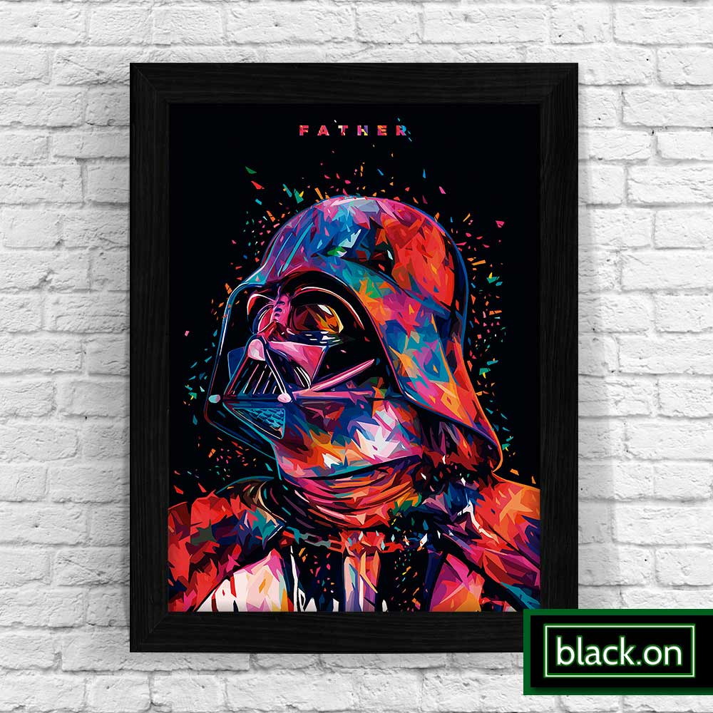 Quadro Decorativo Star Wars Yoda Pop Art 2