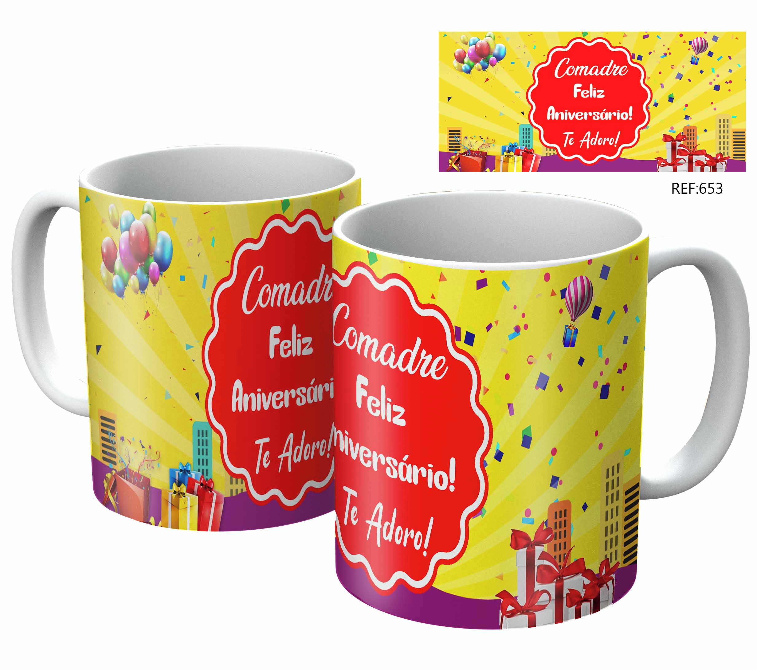 pics Mensagem De Aniversário Para Uma Comadre caneca personalizada feliz aniversario comadre presente